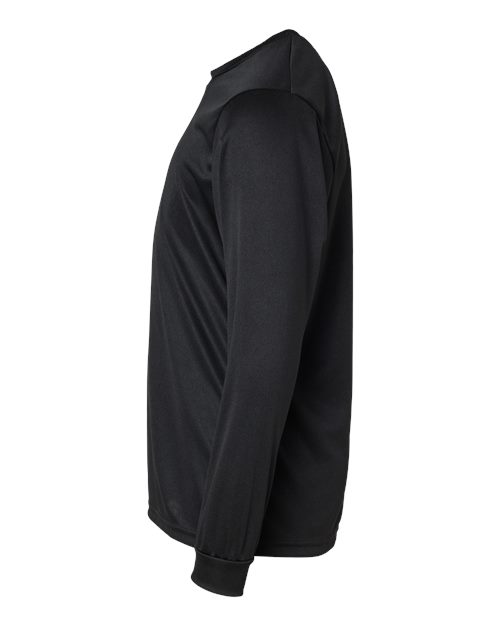 C2 Sport 5204 Youth Performance Long Sleeve T-Shirt #color_Black