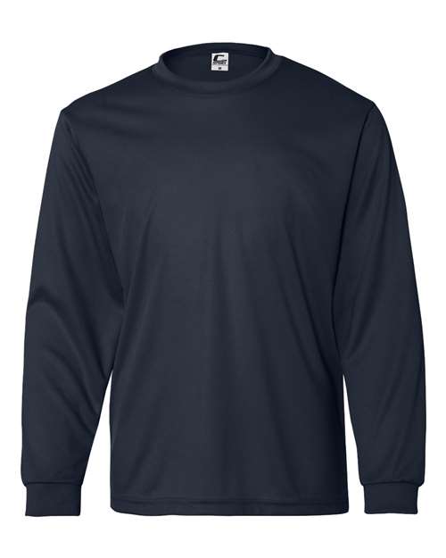 C2 Sport 5204 Youth Performance Long Sleeve T-Shirt #color_Navy