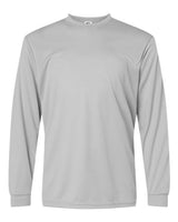 C2 Sport 5204 Youth Performance Long Sleeve T-Shirt #color_Silver