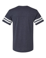LAT 6937 Men's Football T-Shirt #color_VN NAVY/ BLD WHT