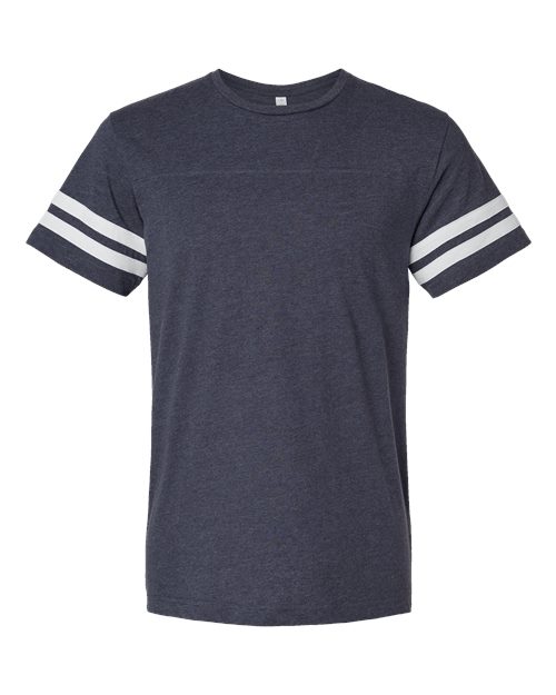 LAT 6937 Men's Football T-Shirt #color_VN NAVY/ BLD WHT