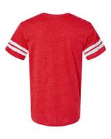 LAT 6937 Men's Football T-Shirt #color_VN RED/ BLD WHT