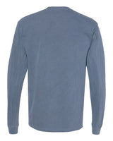 Comfort Colors C4410 Adult Heavyweight RSLong-Sleeve Pocket T-Shirt #color_BLUE JEAN
