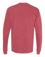 Comfort Colors C4410 Adult Heavyweight RSLong-Sleeve Pocket T-Shirt #color_CRIMSON