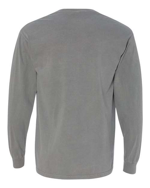 Comfort Colors C4410 Adult Heavyweight RSLong-Sleeve Pocket T-Shirt #color_GREY