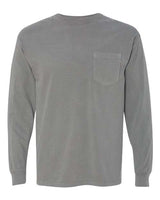 Comfort Colors C4410 Adult Heavyweight RSLong-Sleeve Pocket T-Shirt #color_GREY