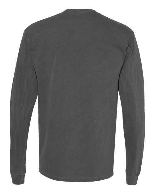 Comfort Colors C4410 Adult Heavyweight RSLong-Sleeve Pocket T-Shirt #color_PEPPER