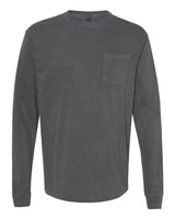 Comfort Colors C4410 Adult Heavyweight RSLong-Sleeve Pocket T-Shirt #color_PEPPER