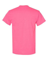 Gildan G500 Adult Heavy Cotton 5.3 oz. T-Shirt #color_SAFETY PINK