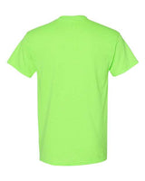 Gildan G500 Adult Heavy Cotton 5.3 oz. T-Shirt #color_NEON GREEN