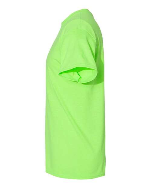 Gildan G500 Adult Heavy Cotton 5.3 oz. T-Shirt #color_NEON GREEN