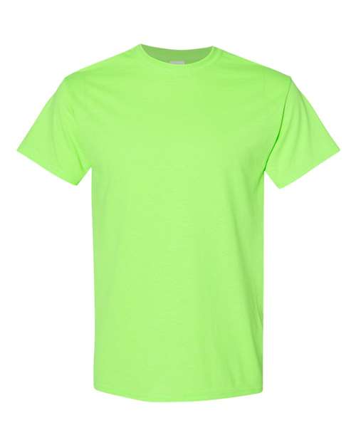 Gildan G500 Adult Heavy Cotton 5.3 oz. T-Shirt #color_NEON GREEN