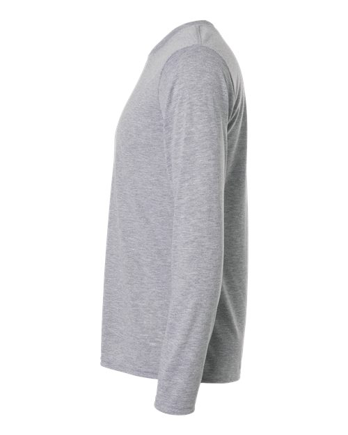 Gildan G424 Adult Performance Adult 5 oz. Long-Sleeve T-Shirt #color_SPORT GREY