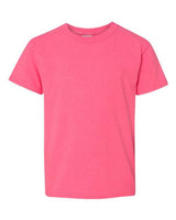 Gildan G500B Youth Heavy Cotton T-Shirt #color_SAFETY PINK