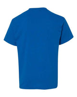 Gildan G500B Youth Heavy Cotton T-Shirt #color_NEON BLUE