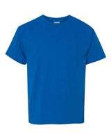 Gildan G500B Youth Heavy Cotton T-Shirt #color_NEON BLUE