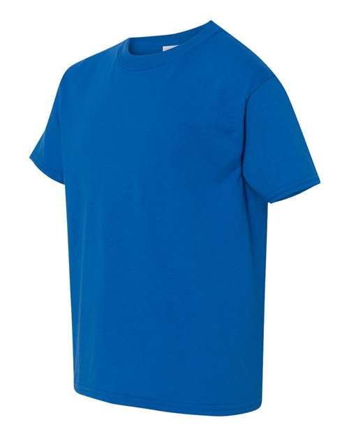 Gildan G500B Youth Heavy Cotton T-Shirt #color_NEON BLUE