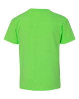 Gildan G500B Youth Heavy Cotton T-Shirt #color_NEON GREEN