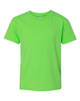 Gildan G500B Youth Heavy Cotton T-Shirt #color_NEON GREEN