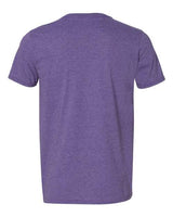 Gildan G64V Adult Softstyle V-Neck T-Shirt #color_HEATHER PURPLE