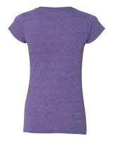 Gildan G64VL Ladies' SoftStyle  Fitted V-Neck T-Shirt #color_HEATHER PURPLE