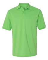Jerzees 437 Adult SpotShield Jersey Polo #color_KIWI