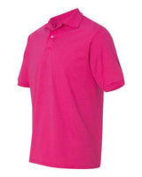 Jerzees 437 Adult SpotShield Jersey Polo #color_CYBER PINK