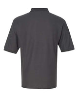 Jerzees 537MSR Adult Easy Care Polo #color_CHARCOAL GREY