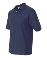 Jerzees 537MSR Adult Easy Care Polo #color_J NAVY