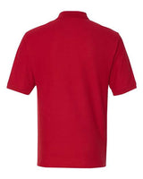 Jerzees 537MSR Adult Easy Care Polo #color_TRUE RED