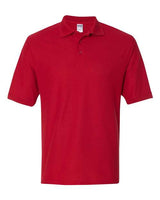 Jerzees 537MSR Adult Easy Care Polo #color_TRUE RED