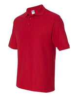 Jerzees 537MSR Adult Easy Care Polo #color_TRUE RED