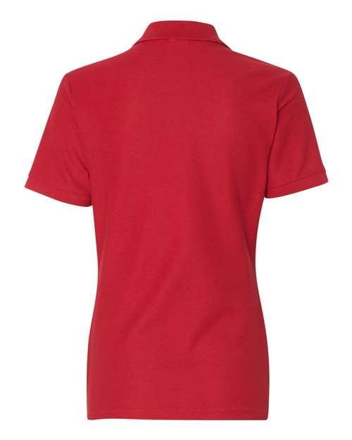 Jerzees 537WR Ladies' Easy Care Polo #color_TRUE RED