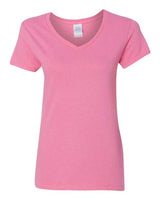 Gildan G500VL Ladies' Heavy Cotton V-Neck T-Shirt #color_AZALEA