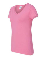 Gildan G500VL Ladies' Heavy Cotton V-Neck T-Shirt #color_AZALEA