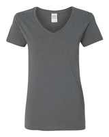 Gildan G500VL Ladies' Heavy Cotton V-Neck T-Shirt #color_CHARCOAL