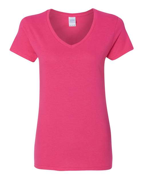 Gildan G500VL Ladies' Heavy Cotton V-Neck T-Shirt #color_HELICONIA