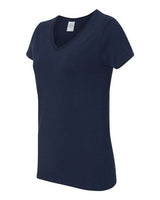 Gildan G500VL Ladies' Heavy Cotton V-Neck T-Shirt #color_NAVY