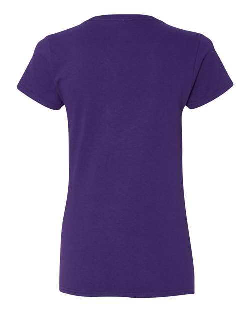 Gildan G500VL Ladies' Heavy Cotton V-Neck T-Shirt #color_PURPLE