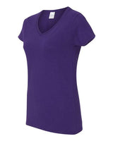Gildan G500VL Ladies' Heavy Cotton V-Neck T-Shirt #color_PURPLE