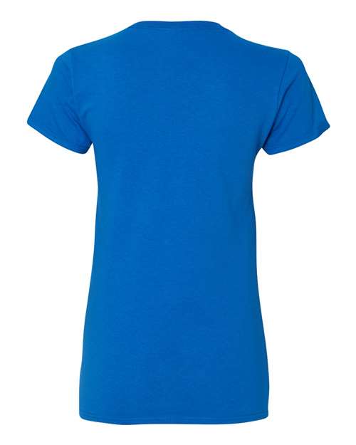 Gildan G500VL Ladies' Heavy Cotton V-Neck T-Shirt #color_ROYAL