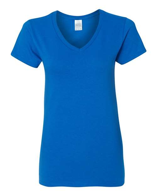 Gildan G500VL Ladies' Heavy Cotton V-Neck T-Shirt #color_ROYAL