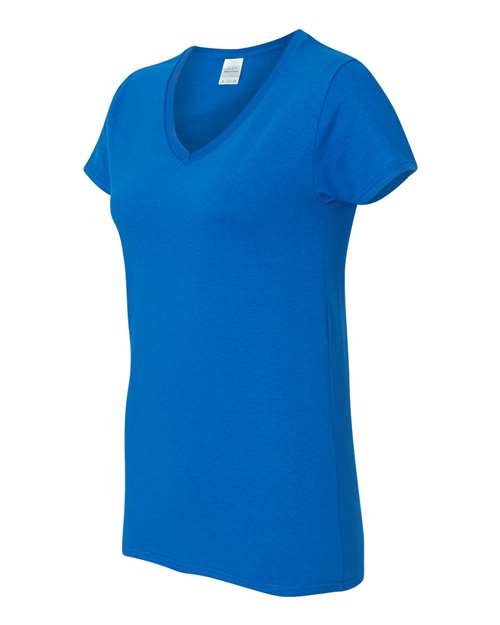 Gildan G500VL Ladies' Heavy Cotton V-Neck T-Shirt #color_ROYAL