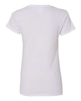 Gildan G500VL Ladies' Heavy Cotton V-Neck T-Shirt #color_WHITE