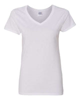 Gildan G500VL Ladies' Heavy Cotton V-Neck T-Shirt #color_WHITE