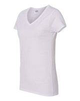 Gildan G500VL Ladies' Heavy Cotton V-Neck T-Shirt #color_WHITE