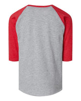 Rabbit Skins RS3330 Toddler Baseball T-Shirt #color_VN HTHR/ VN RED