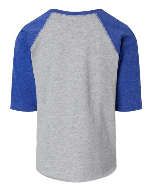 Rabbit Skins RS3330 Toddler Baseball T-Shirt #color_VN HTHR/ VN ROY