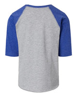 Rabbit Skins RS3330 Toddler Baseball T-Shirt #color_VN HTHR/ VN ROY