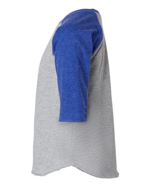 Rabbit Skins RS3330 Toddler Baseball T-Shirt #color_VN HTHR/ VN ROY